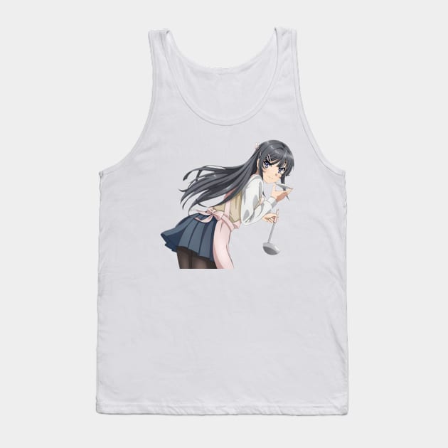 Kawaii Mai Sakurajima Tank Top by Hentai-heaven